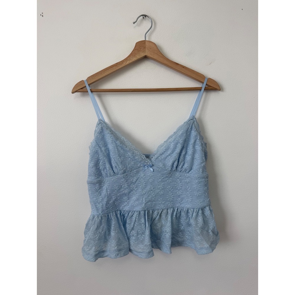 Aeropostale Blue Lace Tank Top – Women's Medium – NWT